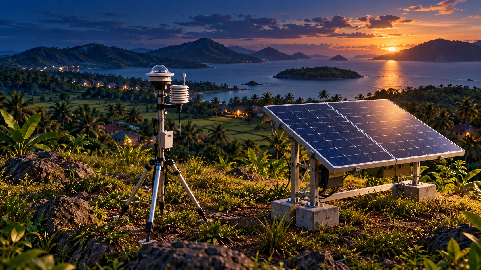 Visualisasi 3D konseptual: Cari tempat yang pas pada jalur Energi surya